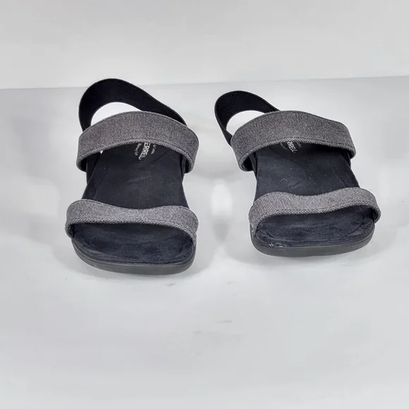 Merrell Black Sandals with Memory Foam #752 Size 9 - Picture 4 of 11